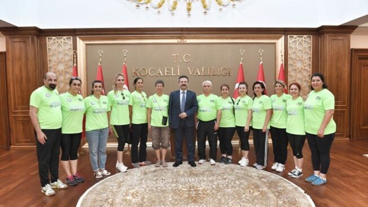 Muğlaspor Kadınlar Master Voleybol Takımı, Sayın Vali Aksoy'u  Ziyaret Etti