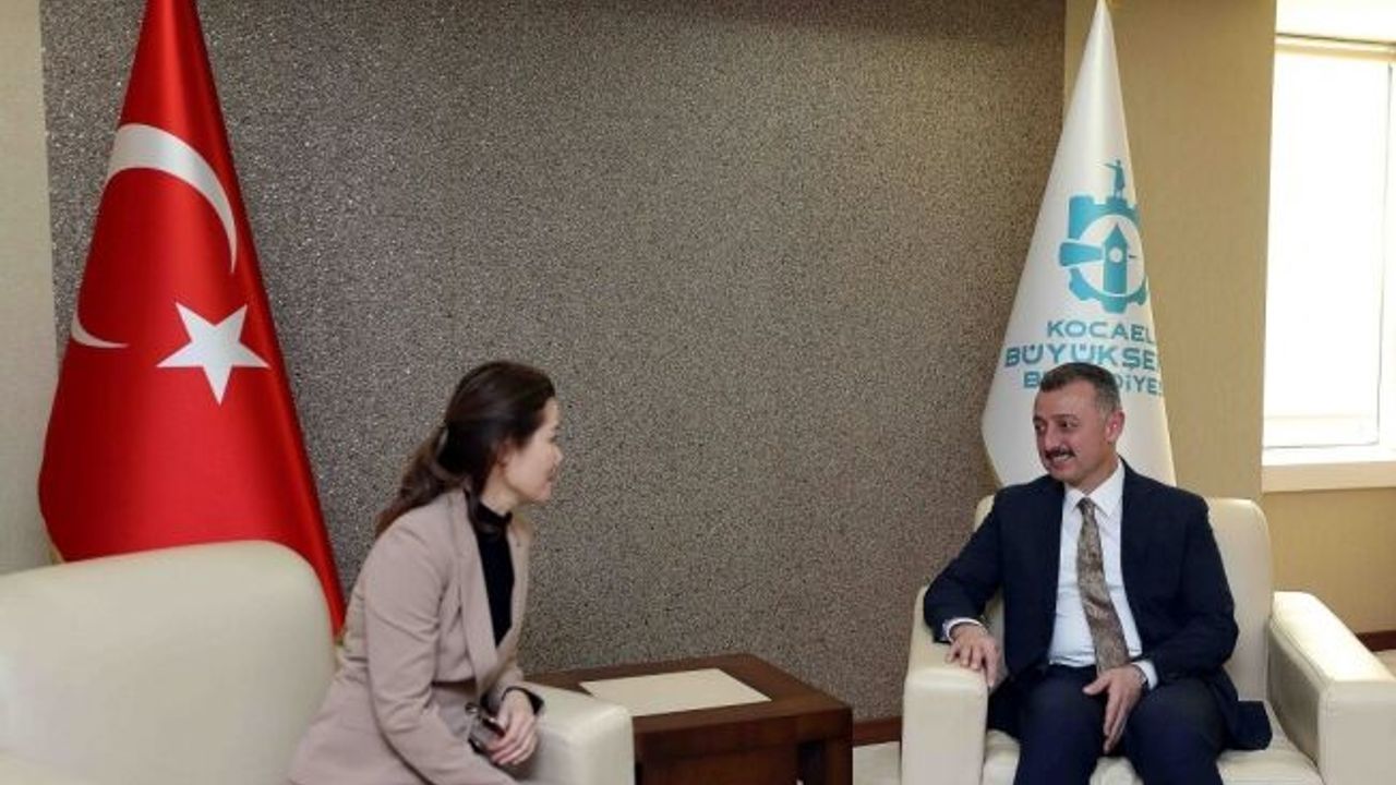 Başkan Büyükakın, Güney Kore Başkonsolosunu ağırladı