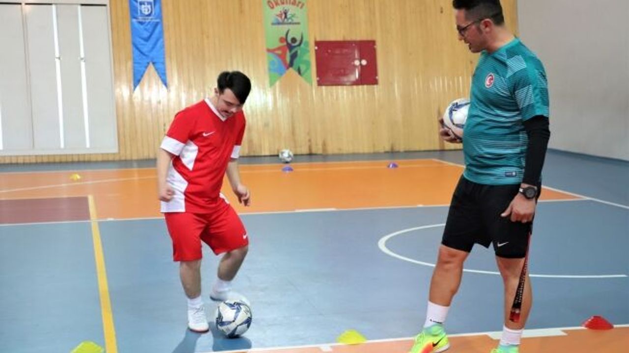 Down Sendromlu Futsal Milli Takımı Kocaeli’de
