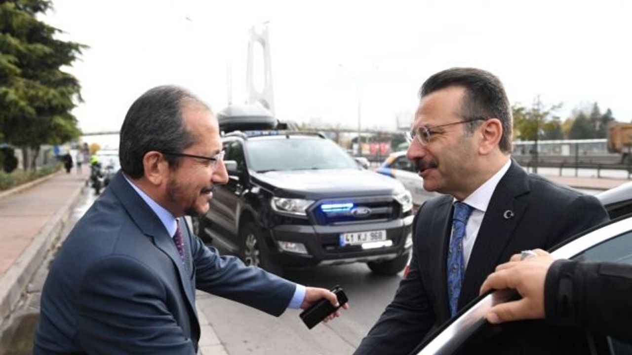Vali Aksoy, İl Müftüsü Sinan Cihan’ı Ziyaret Etti