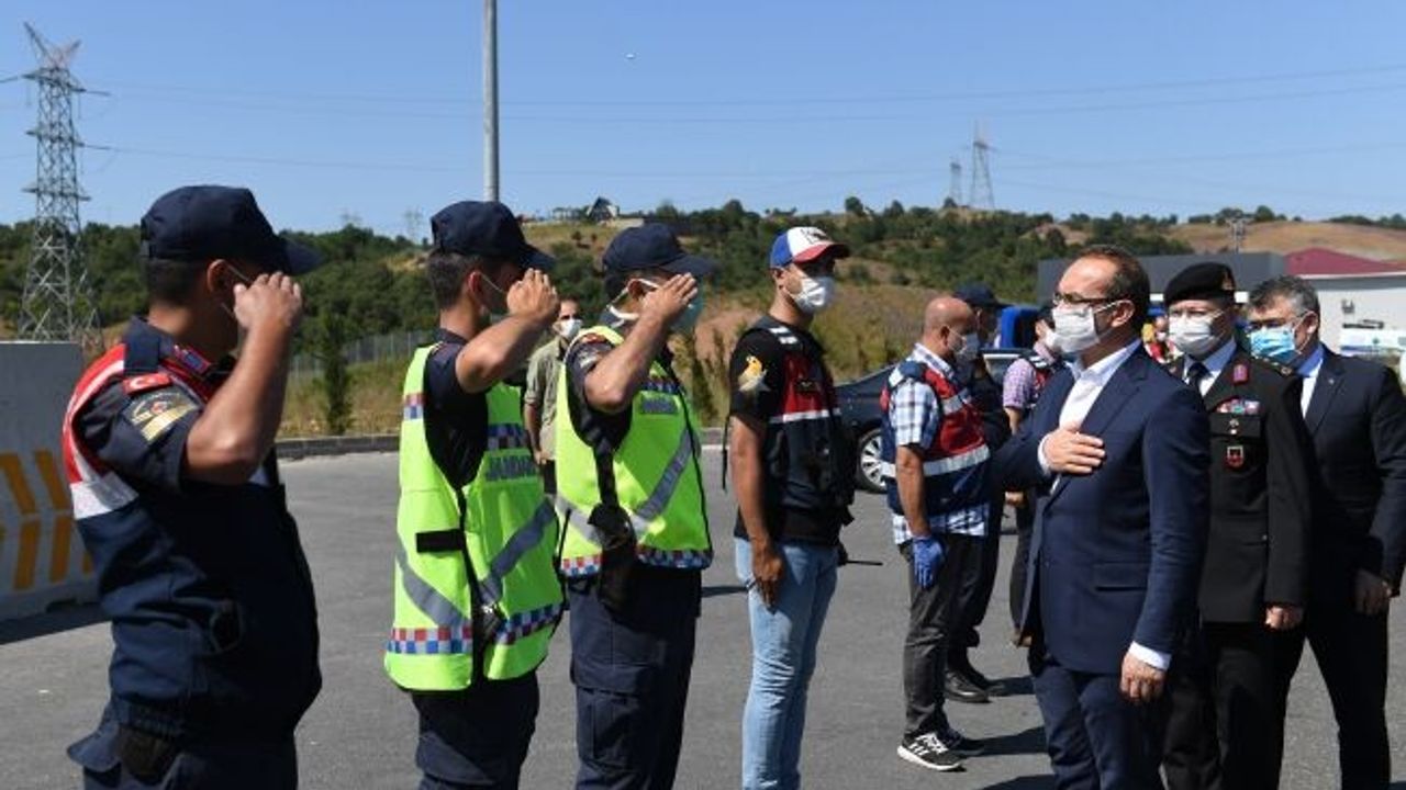 Vali Yavuz, Kuzey Marmara Otoyolunu denetledi