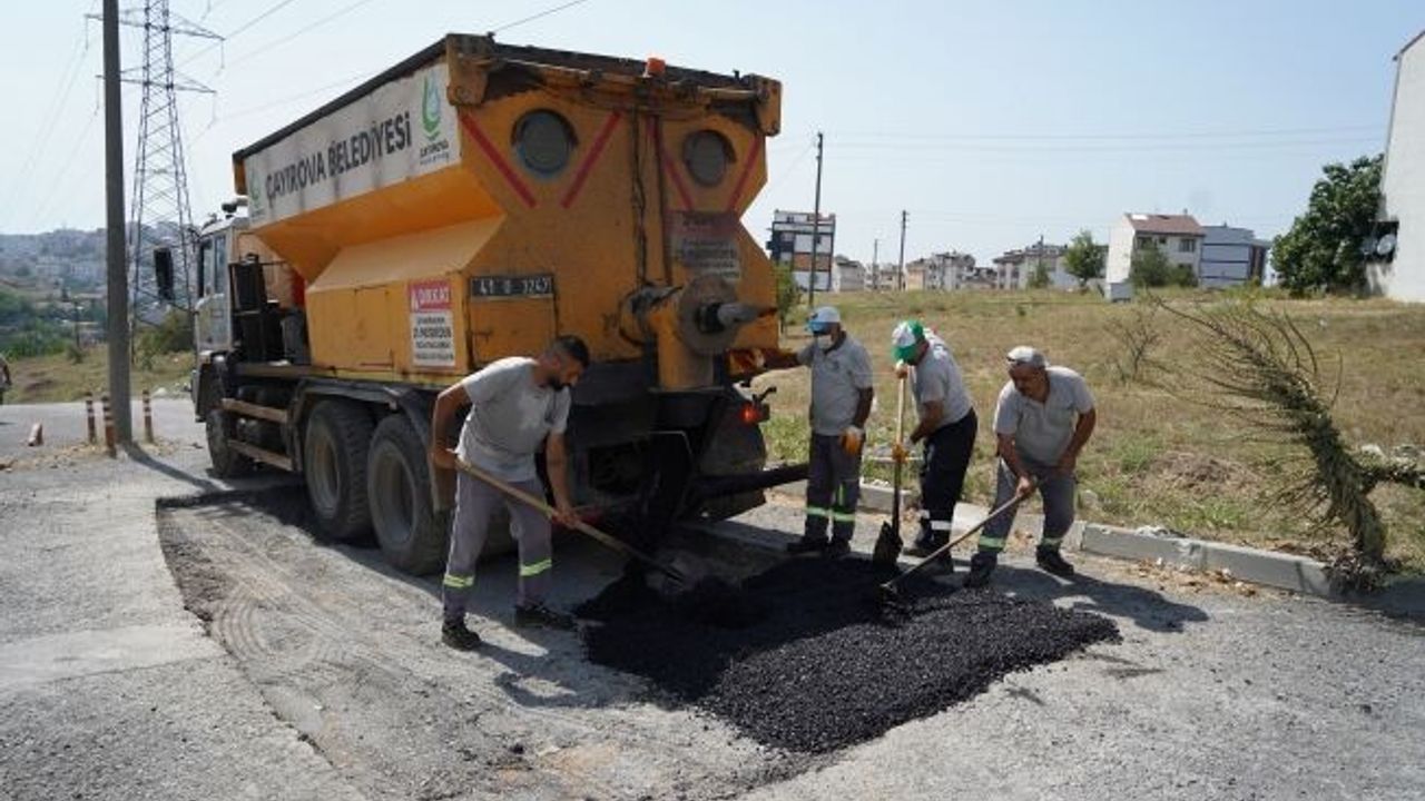 Fen işleri ekiplerinin saha çalışmaları sürüyor