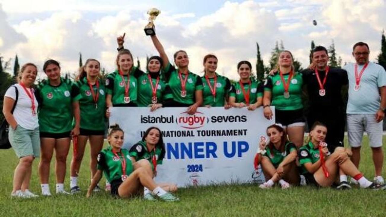 Körfez GB Kadın ragbi takımı ikinci oldu