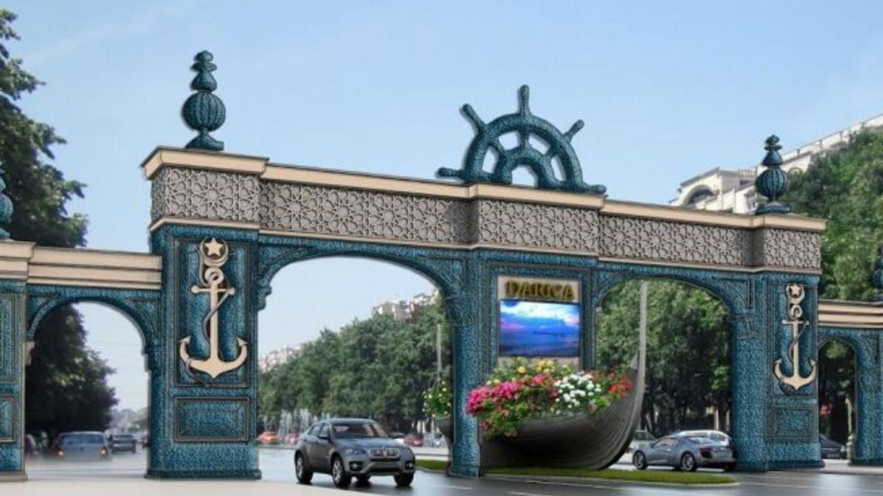 Darıca Şehir giriş kapısı yenileniyor