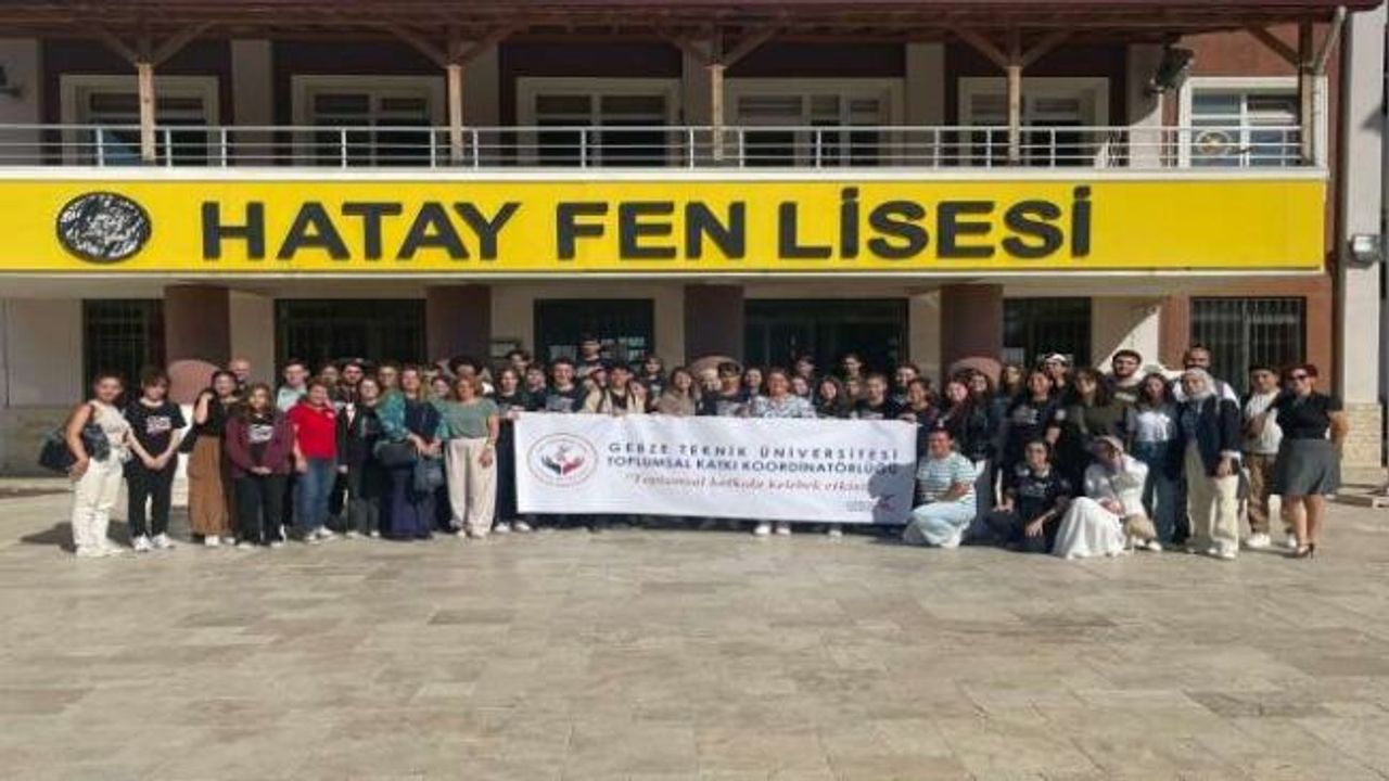 GTÜ Bilim, Sanat ve Sporla Hatay’da hayata destek oldu