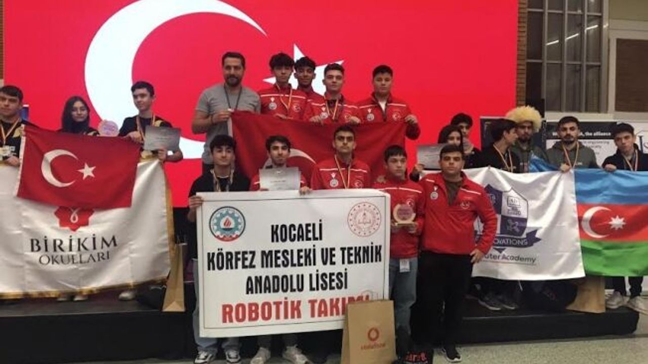 RoboChallange 2024’ te Altın madalya gururu Kocaeli’nden