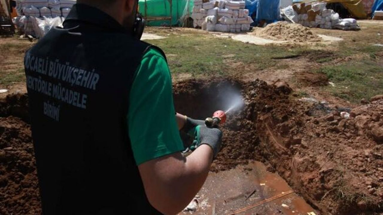 Büyükşehir, kurban pazar yerlerini ilaçlıyor