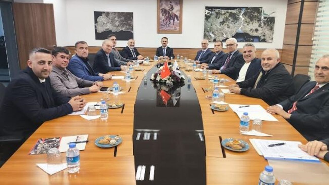 Güzeller Organize Sanayi Bölgesi Müteşebbis heyet toplantısı Vali İlhami Aktaş başkanlığında gerçekleşti