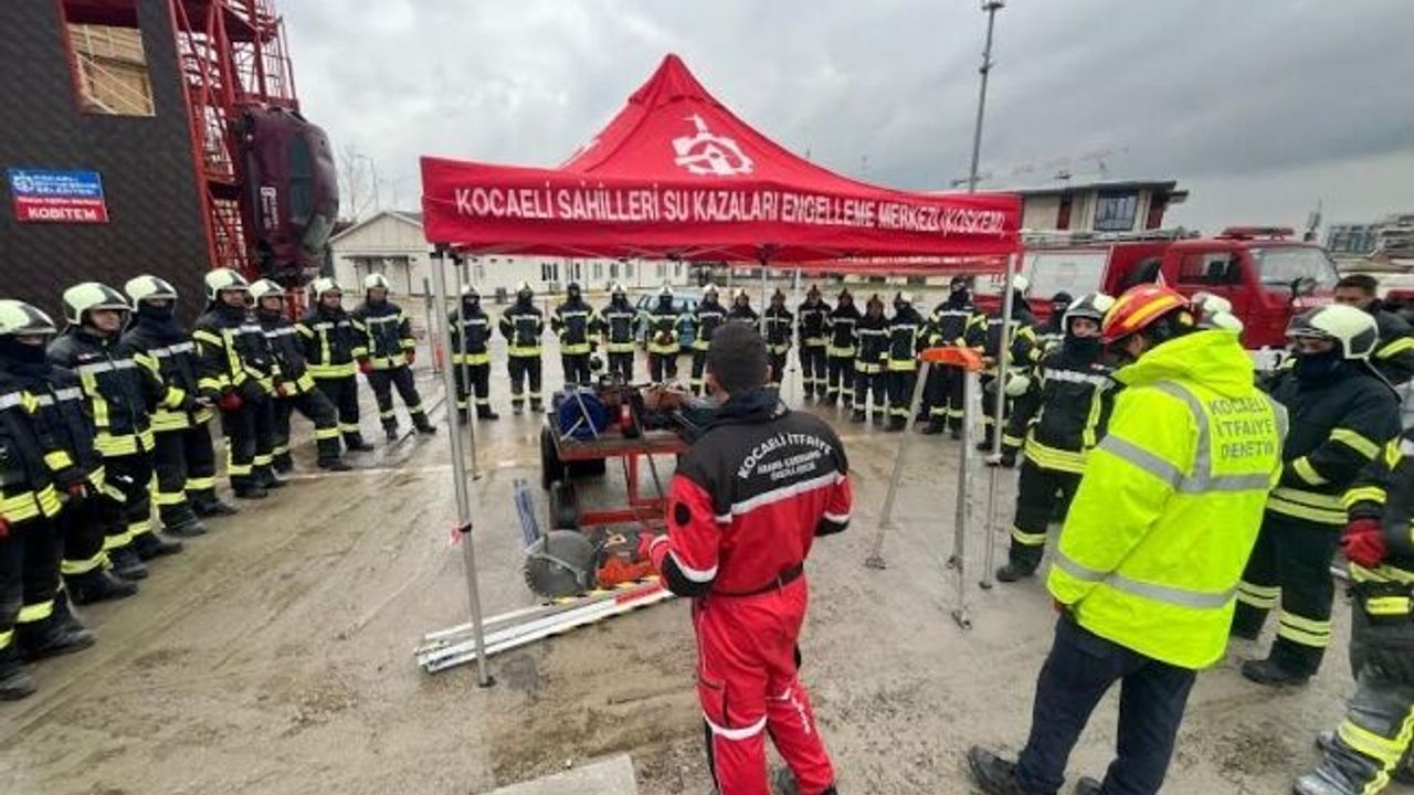 Kocaeli’nin yeni alev savaşçıları hazır kıta