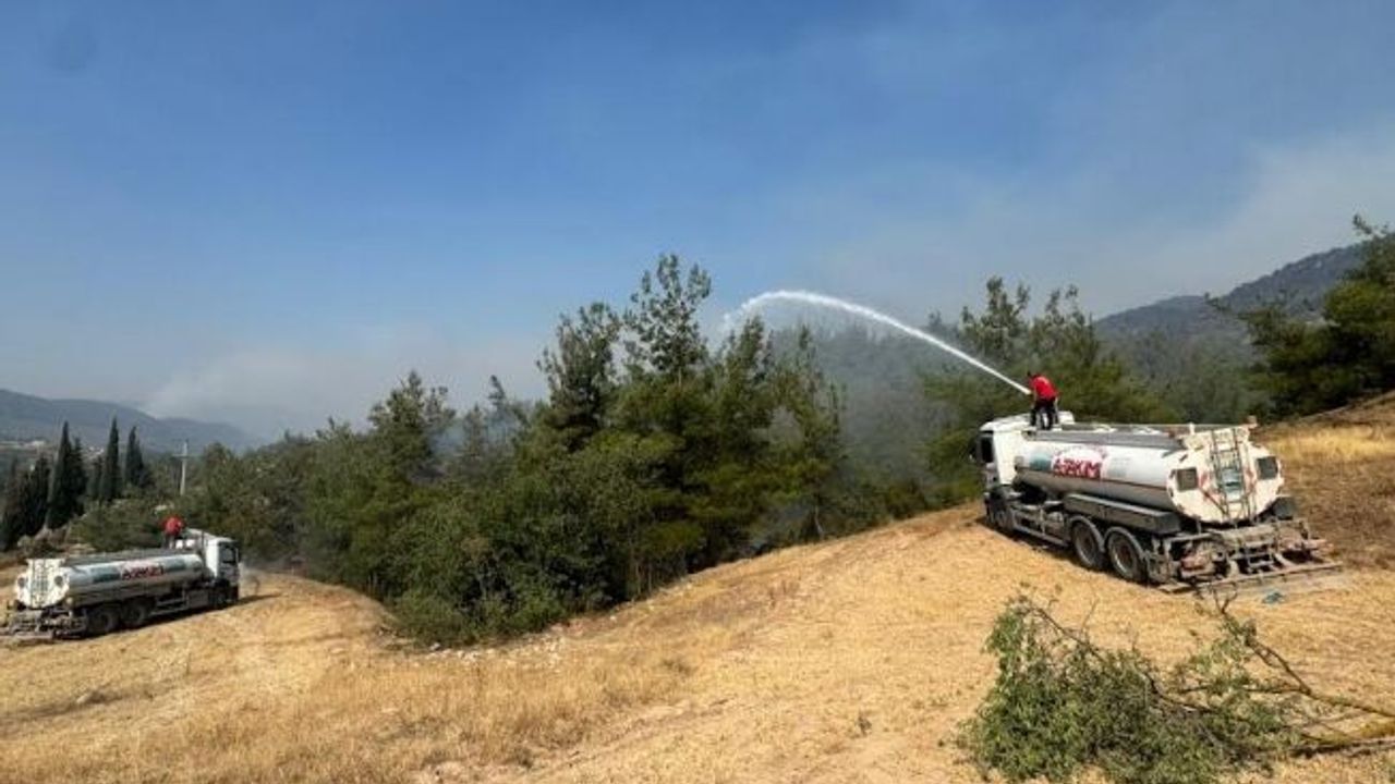 Büyükşehir A Takımı, yangınlar için seferber oldu