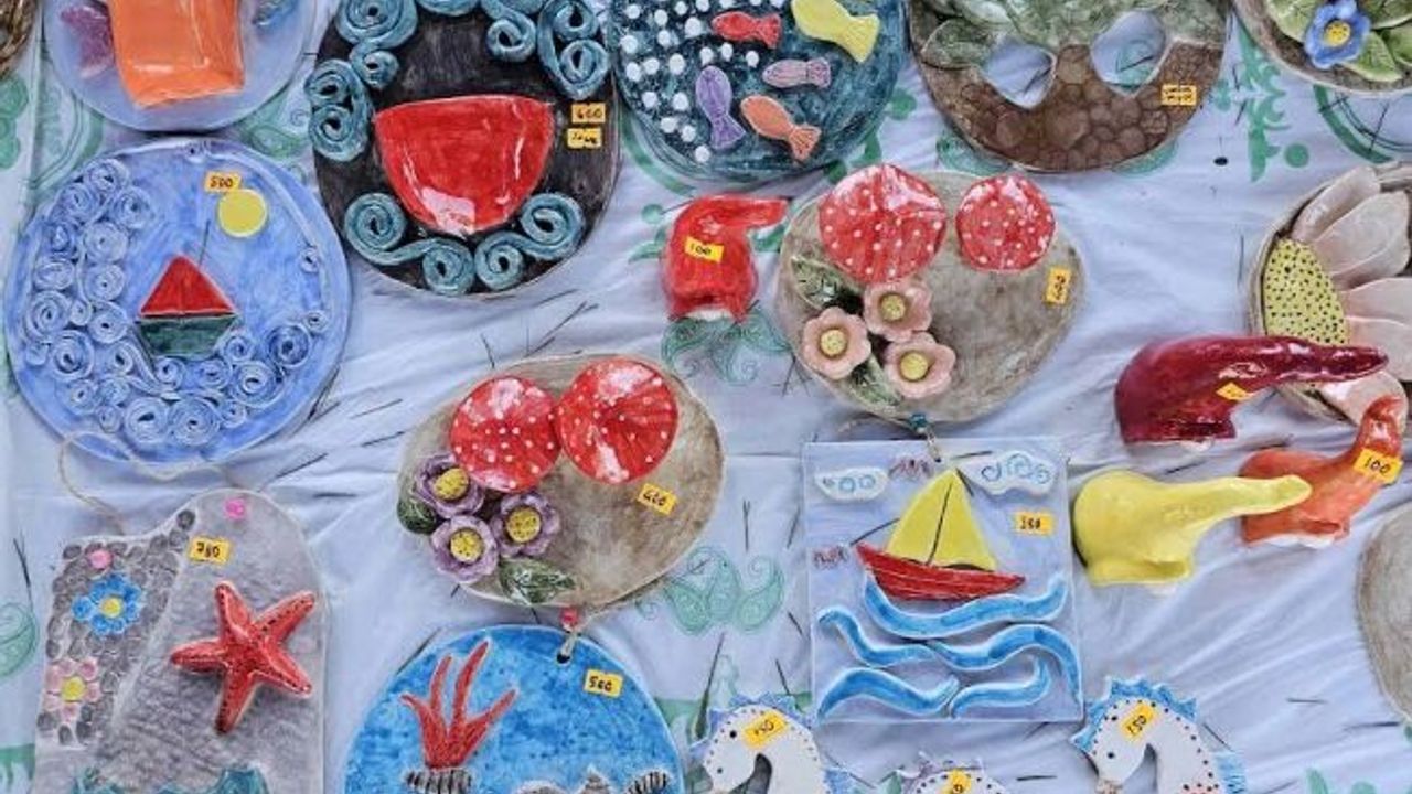 Gölcük Anıtpark'ta engelleri aşan sergi