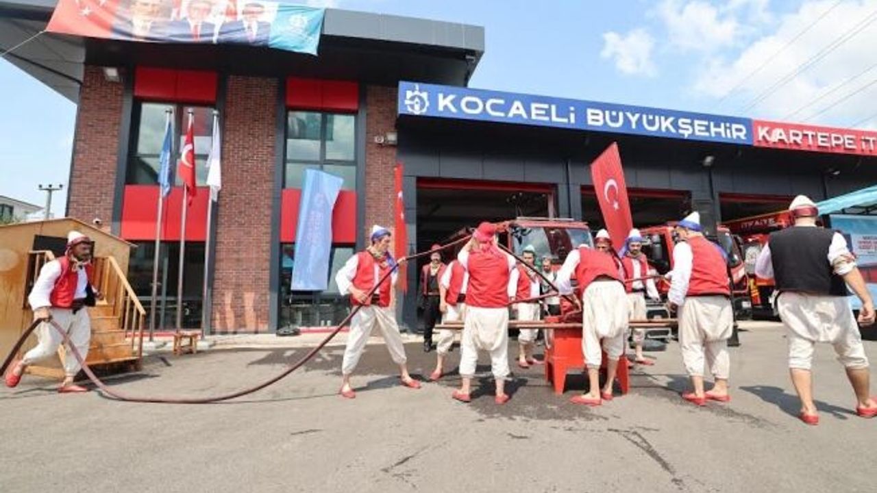 Büyükşehir, Kartepe’ye yeni itfaiye binası kazandırdı