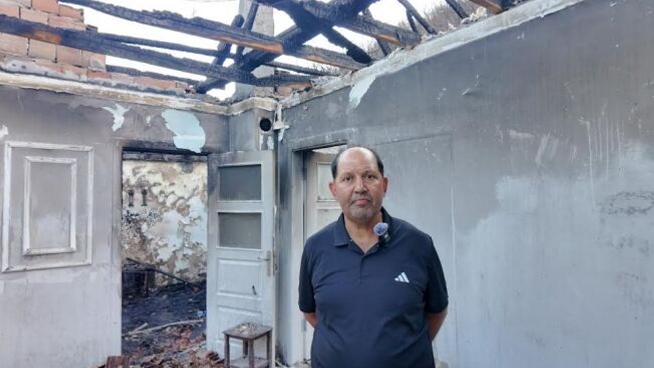 Büyükşehir’den evi yanan vatandaşa yardım eli