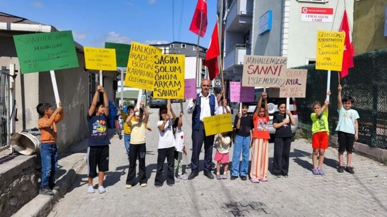 Kayapınar Mahallesi’nde Sanayi Tesisine Tepki: “Yeter Artık! Sanayi Değil, Yaşam İstiyoruz!”