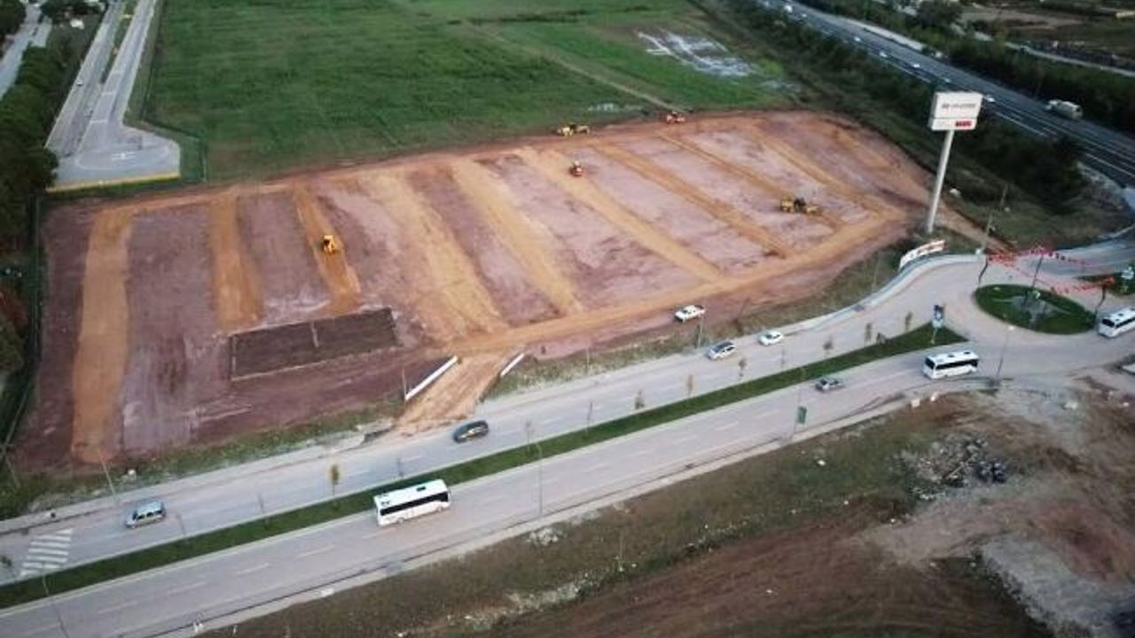 Milli maç için 220 dönümlük dev organizasyon alanı hazır