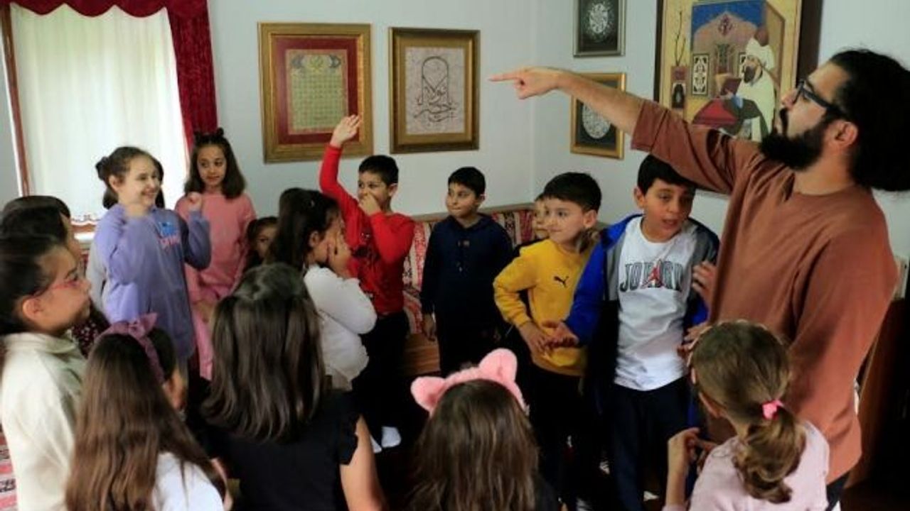 Mevlevi Evi’nde ilk çocuk drama atölyesi gerçekleşti