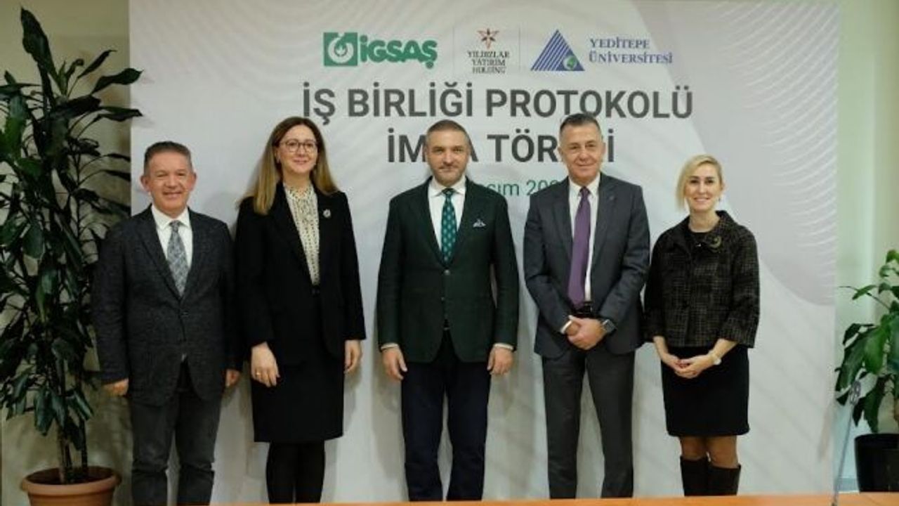 İGSAŞ ve Yeditepe Üniversitesi dikey tarım projesi için iş birliği yaptı