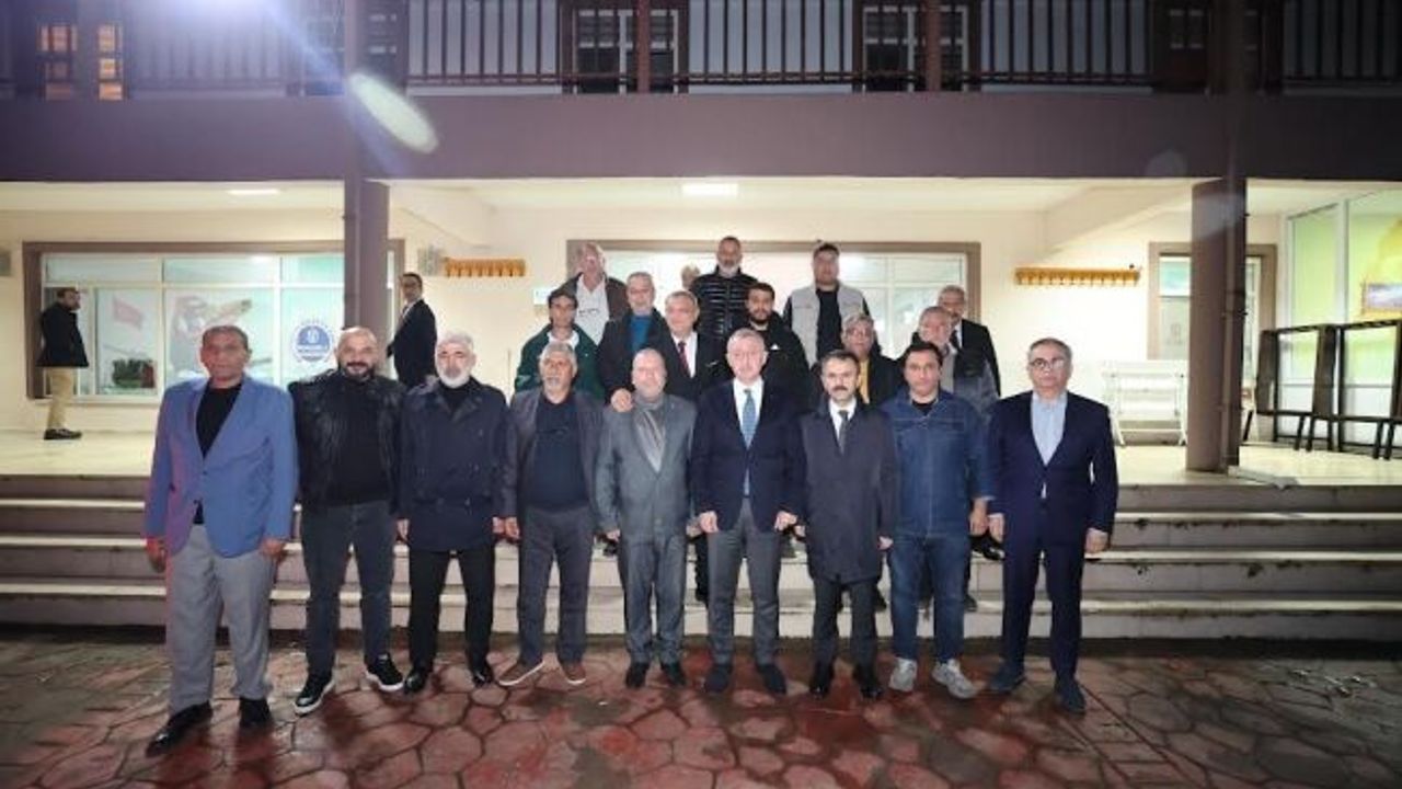 Vali Aktaş, Roman Dernekleriyle bir araya geldi