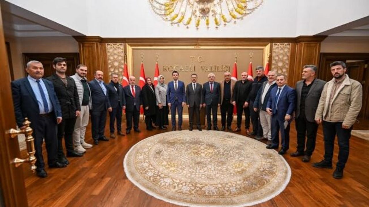 Kocaeli Gümüşhane Dernekler Federasyonundan Vali Aktaş’a davet