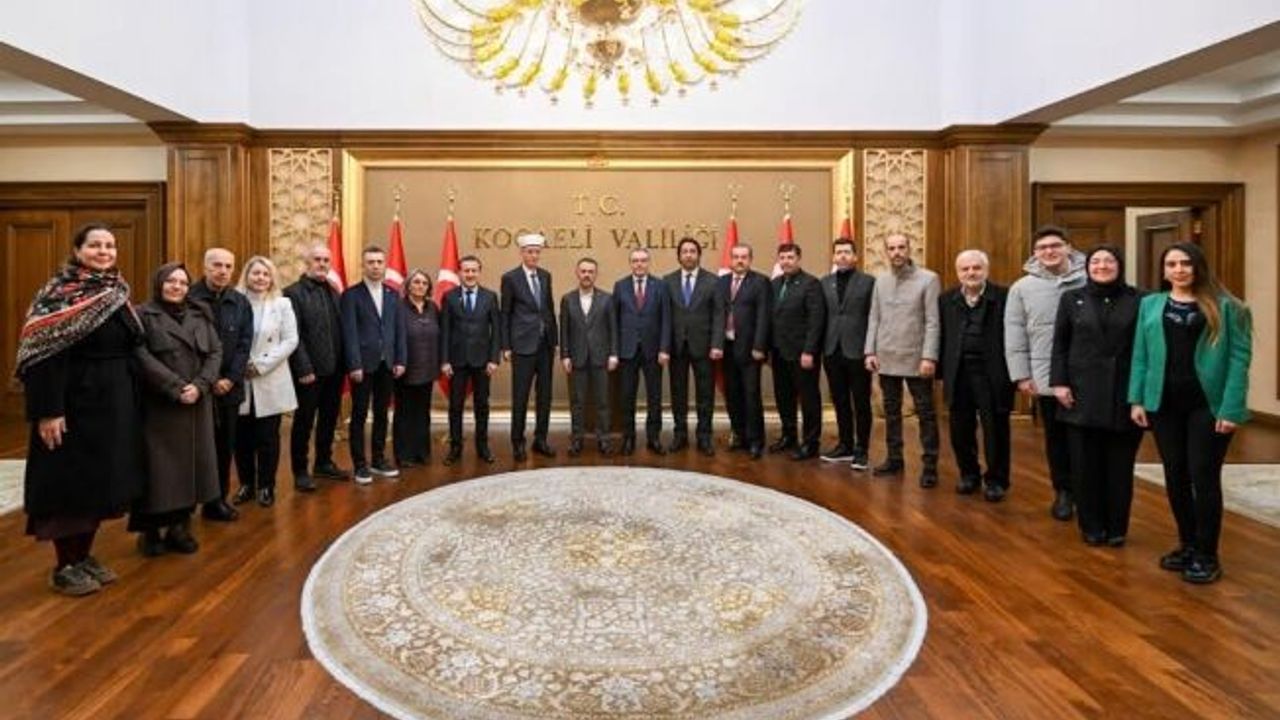 Batı Trakya Türkleri heyetinden Vali Aktaş’a ziyaret