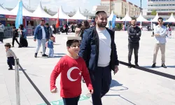 Kocaeli Büyükşehir'in 'Bi Dünya Eğlence'sine koşa koşa geldiler