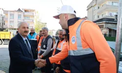 Kocaeli Gebze'de bahar temizliği devam ediyor