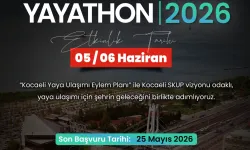 Kocaeli'de gençler yaya geleceğini tasarlıyor... 'Yayathon' ile yaya çözümleri geliştirilecek