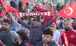Keçiören'de milli heyecan