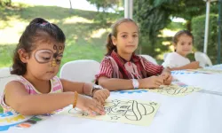 Kocaeli Gebze'de 'Atölyem Parkta' çocuklarla buluştu
