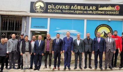 Dilovası Ağrılılar Kaymakam Kubilay’ı ağırladı