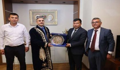 Başkan Çiftçi, Özbek heyeti ağırladı