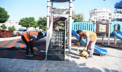 Çayırova’da parklar yenileniyor