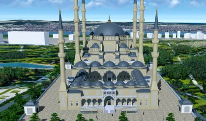 Kocaeli Büyükşehir'den Gebze'ye dev cami