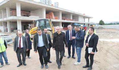 Kocaeli'de Başkan Çiftçi'den spor lisesine yakın takip