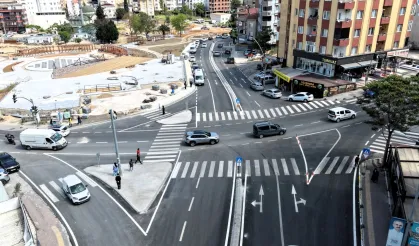 Çayırova'daki kavşakta Büyükşehir imzası
