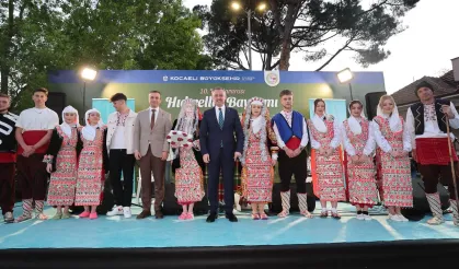 Kocaeli'de Hıdırellez Bayramı coşkuyla kutlandı