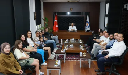 Kocaeli Gebze'de Başkan Büyükgöz LGS birincilerini ağırladı