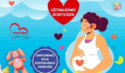 Kocaeli İzmit'te anne adaylarına büyük destek