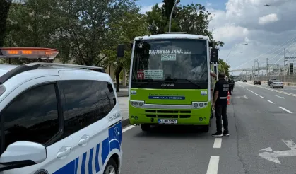 Kocaeli'de halk otobüslerinde klima denetimi