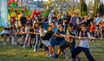 Kocaeli'de 'Çık Dışarıya Oynayalım' ile 70 bin çocuğa ulaşıldı