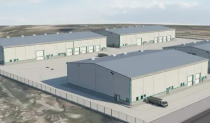 Kocaeli'de makine ikmal atölye binalarına ilk adım