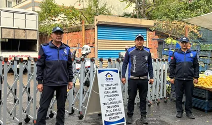 Gebze'de pazar yerlerine sıkı denetim