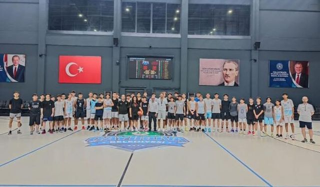 Basketbolda altyapı seçmeleri yapıldı