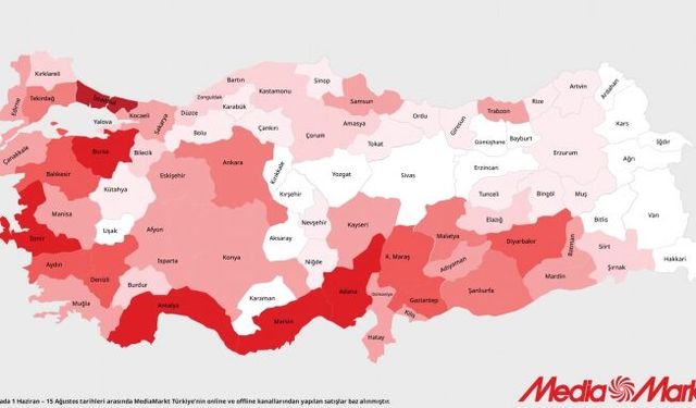 Klima satışları 3 kattan fazla arttı!