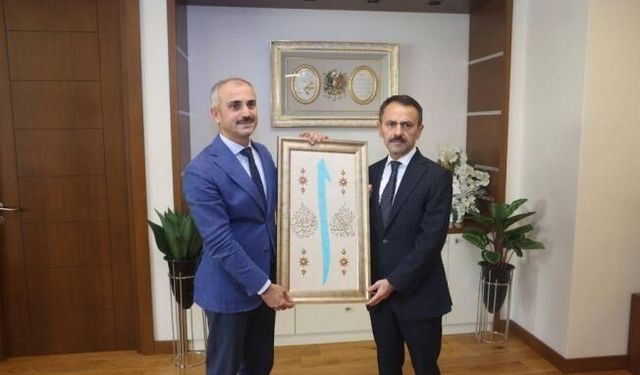 Vali Aktaş’tan Başkan Çiftçi’ye ziyaret