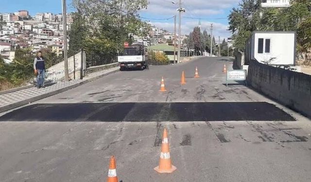 Büyükşehir’den Dilovası’nda asfalt kasis