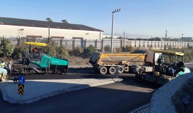 Gebze Millet Bahçesi otopark ve iç yollara asfalt