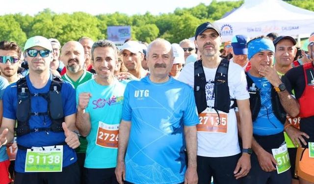 4. Uluslararası Gebze ultra trail yarışı Denizli göleti çevresinde düzenlendi.