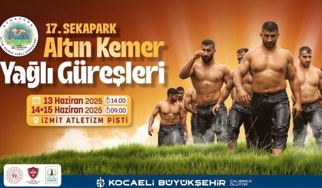 17. Sekapark Altın Kemer Yağlı Güreşleri başlıyor