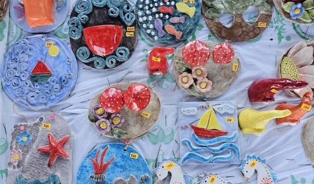 Gölcük Anıtpark'ta engelleri aşan sergi